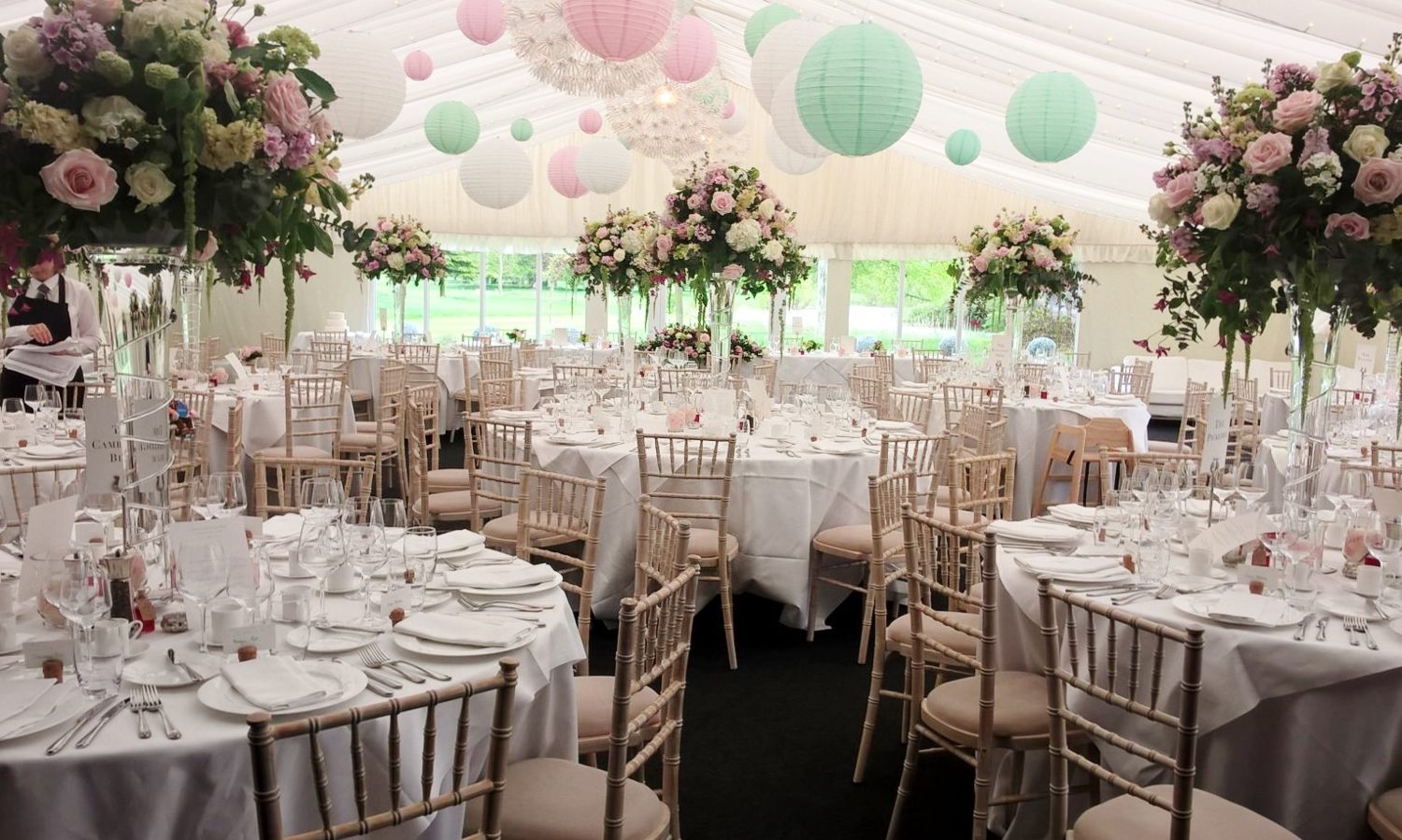 The Marquee at Chippenham Park 1